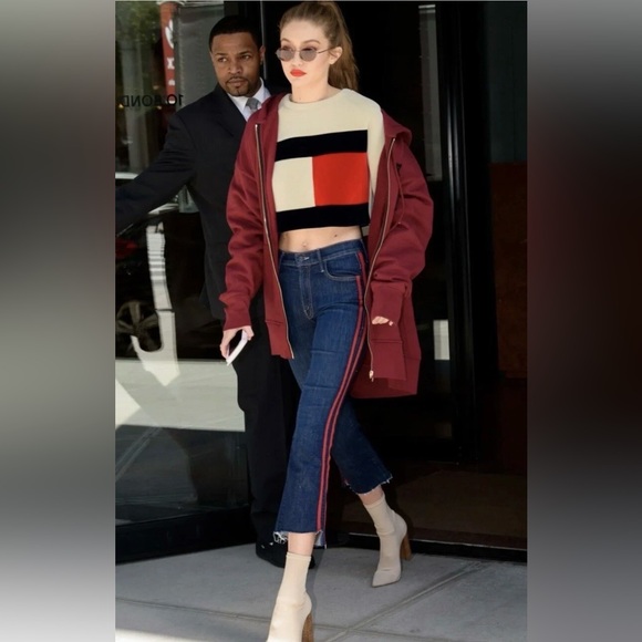 Mother Insider Crop Step Fray Jeans - Speed Racer - Picture 4 of 16